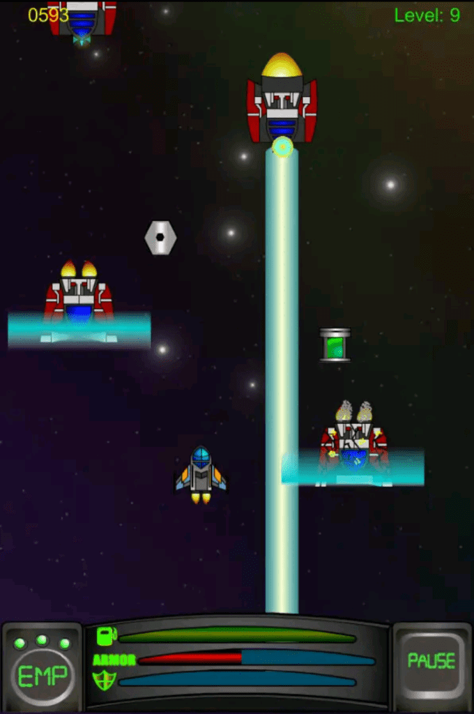 Olivier's game Spaaace made with Unity