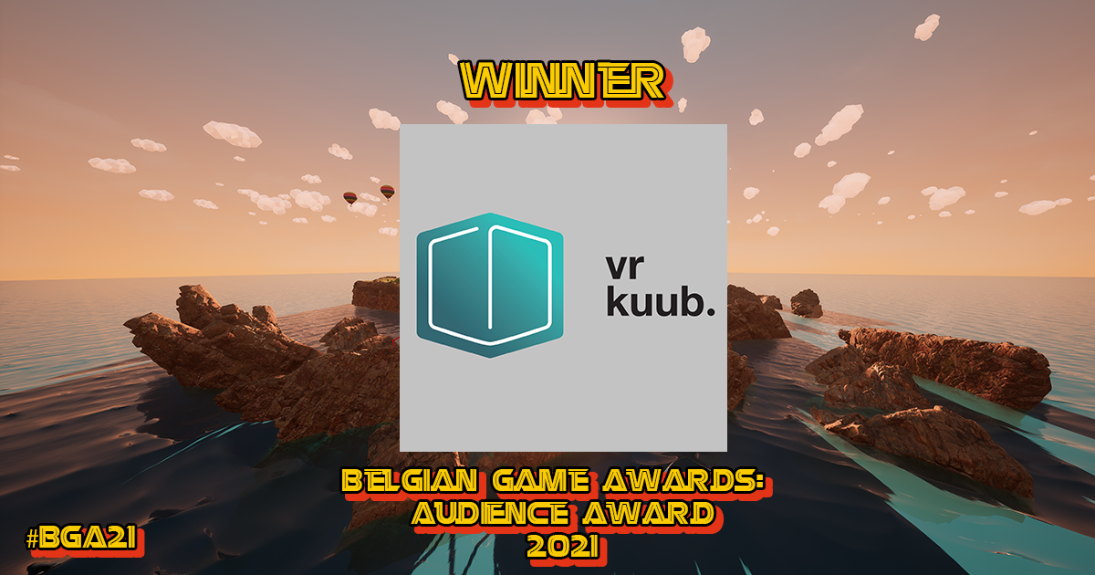belgian game awards - audience award for Cybernetic Walrus